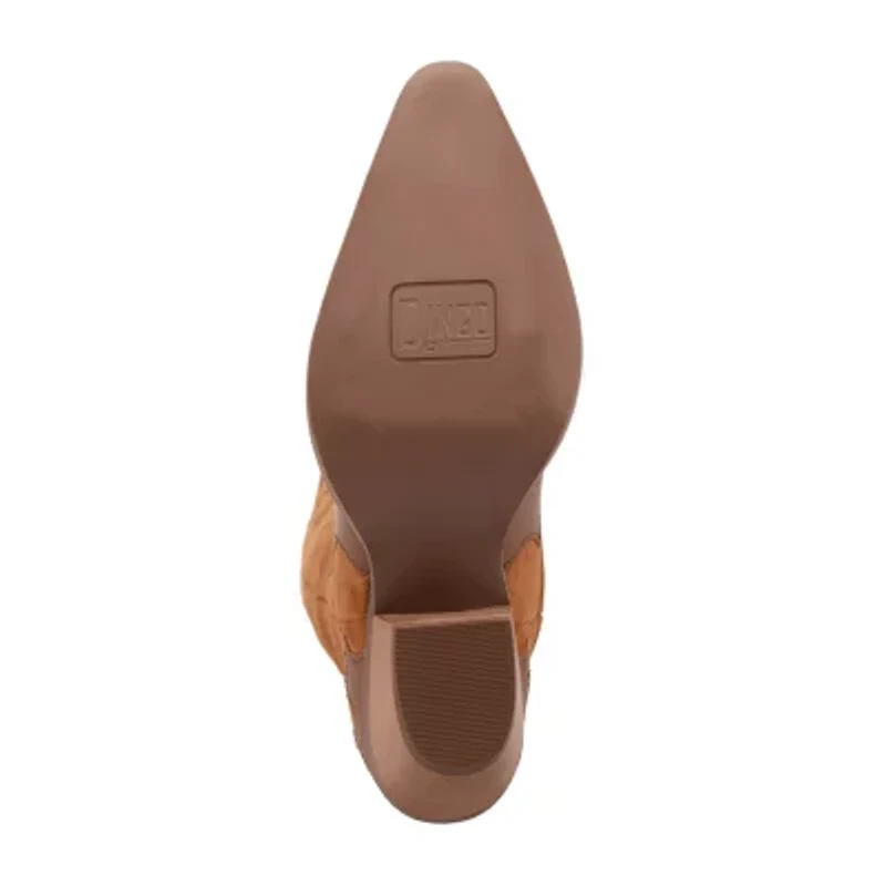 Dingo Womens Drama Queen Block Heel Cowboy Boots