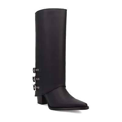 Dingo Womens Urban Cowgirl Stacked Heel Cowboy Boots