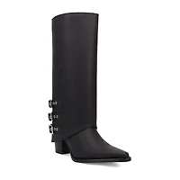 Dingo Womens Urban Cowgirl Stacked Heel Cowboy Boots
