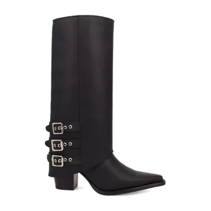 Dingo Womens Urban Cowgirl Stacked Heel Cowboy Boots
