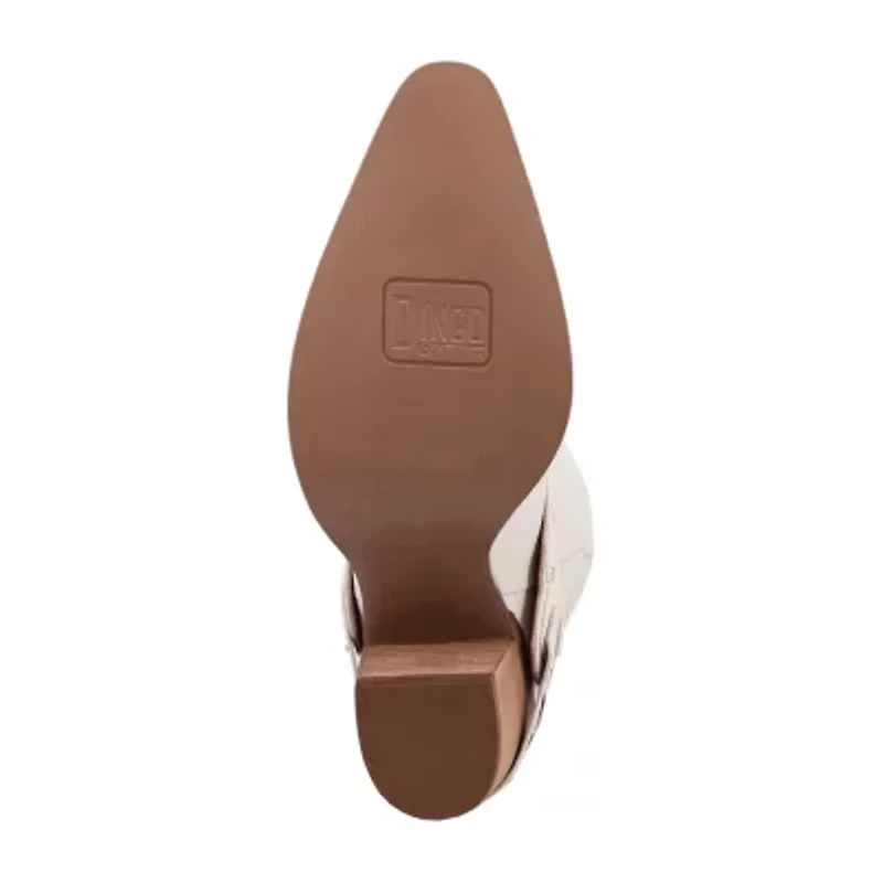 Dingo Womens Grit N' Grace Block Heel Cowboy Boots