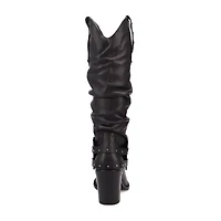 Dingo Womens Grit N' Grace Block Heel Cowboy Boots