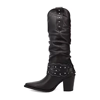 Dingo Womens Grit N' Grace Block Heel Cowboy Boots
