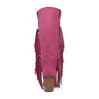 Dingo Womens Twister Block Heel Cowboy Boots