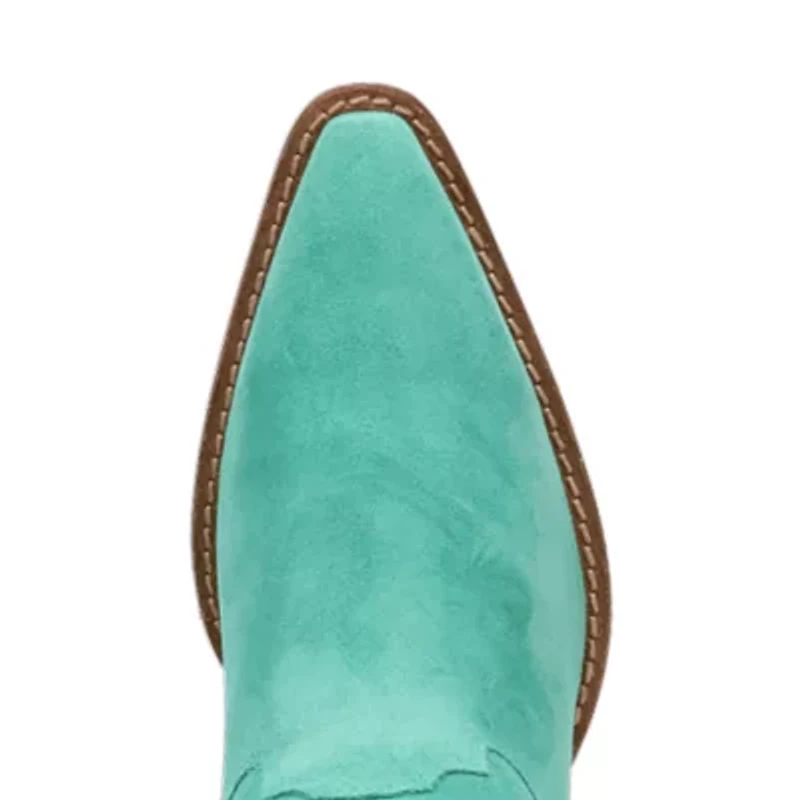 Dingo Womens Twister Block Heel Cowboy Boots