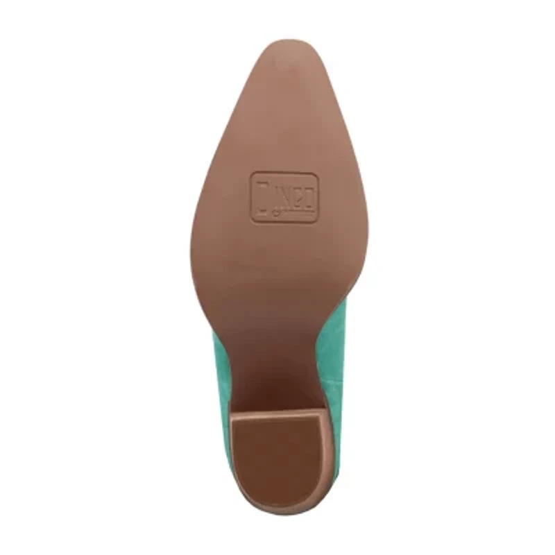 Dingo Womens Twister Block Heel Cowboy Boots