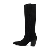 Dingo Womens Twister Block Heel Cowboy Boots