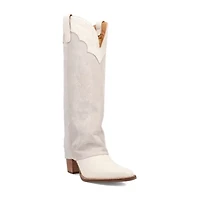 Dingo Womens Wild Fire Block Heel Cowboy Boots