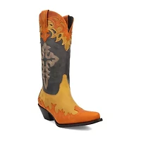 Dingo Womens Holy Roller Block Heel Cowboy Boots