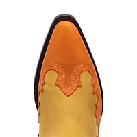 Dingo Womens Holy Roller Block Heel Cowboy Boots