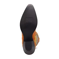 Dingo Womens Holy Roller Block Heel Cowboy Boots