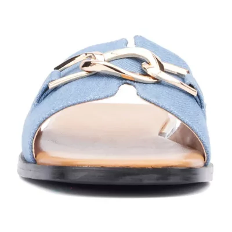 Torgeis Womens Tabitha Slide Sandals