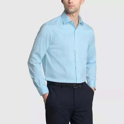 Van Heusen Ultra Wrinkle Free Mens Regular Fit Stretch Fabric Long Sleeve Dress Shirt