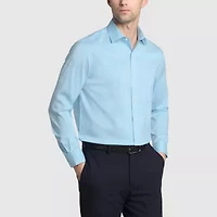 Van Heusen Ultra Wrinkle Free Mens Regular Fit Stretch Fabric Long Sleeve Dress Shirt