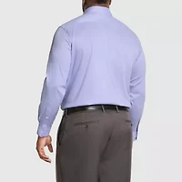 Van Heusen Ultra Wrinkle Free Mens Big & Tall Classic Fit Stretch Fabric Long Sleeve Dress Shirt