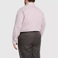 Van Heusen Comfort Performance Mens Big & Tall Classic Fit Stretch Fabric Wrinkle Free Long Sleeve Dress Shirt
