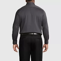 Van Heusen Everyday Defense Mens Big & Tall Classic Fit Stretch Fabric Wrinkle Free Long Sleeve Dress Shirt