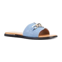Torgeis Womens Tabitha Slide Sandals