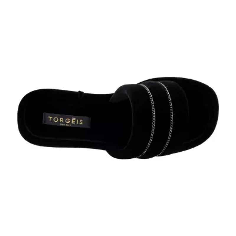 Torgeis Womens Georgina Slide Sandals