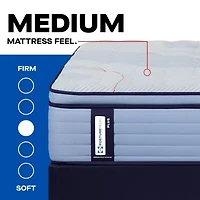 Sealy Ripley 15" Medium Pillow Top - Mattress + Box Spring