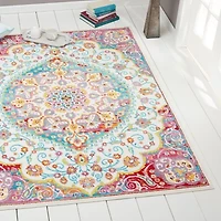 Home Dynamix Splash Masson Medallion Rectangular Area Rug