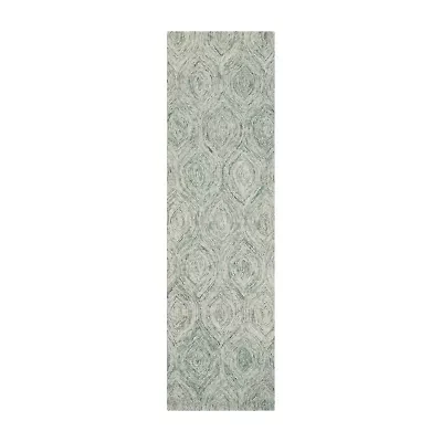 Safavieh Ikat Collection Cheshunt Geometric Runner Rug