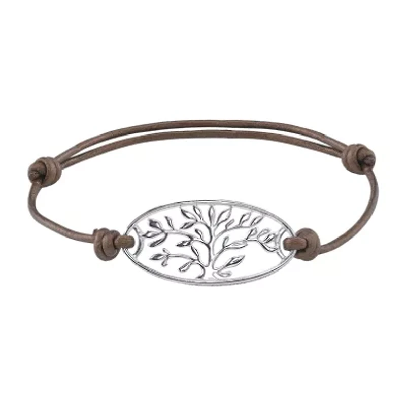 Footnotes Family Pure Silver Over Brass 8 Inch Cord Bracelets