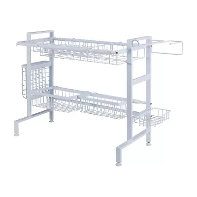 Gourmet Basics by Mikasa Over Sink Expandable Wall Organizer