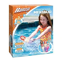 Banzai 3 Piece Splash N Go Mermaid Water/Pool Toy Dive Set Inflatable Pool