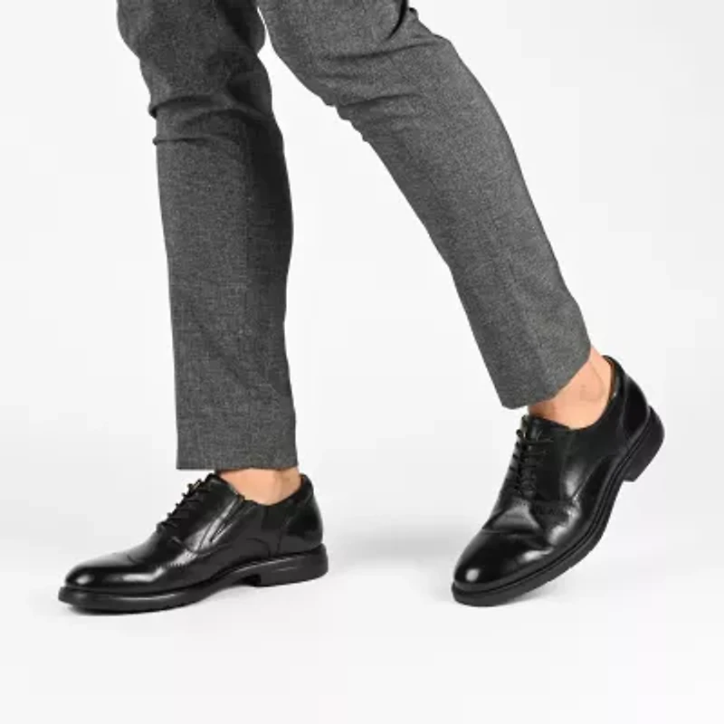 Thomas And Vine Hughes Mens Wing Closed Toe Oxford Shoes