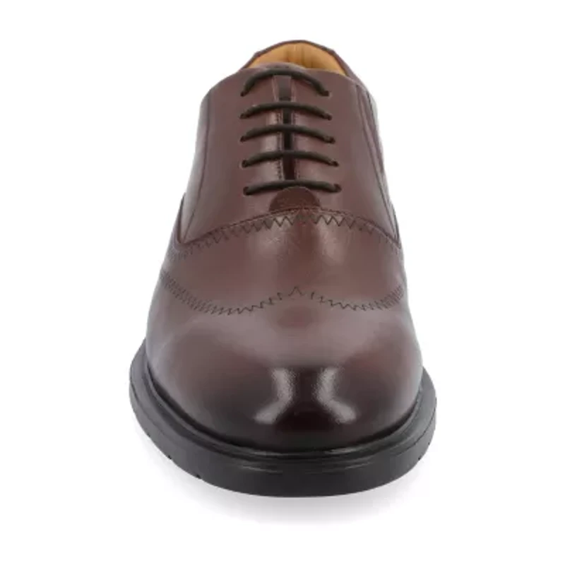 Thomas And Vine Hughes Mens Wing Closed Toe Oxford Shoes