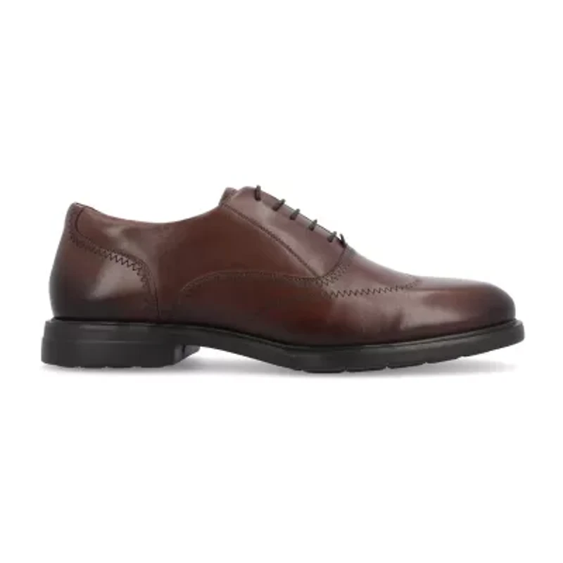 Thomas And Vine Hughes Mens Wing Closed Toe Oxford Shoes
