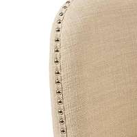 Madison Park Heyes Upholstered Tufted Swivel Counter Height Stool