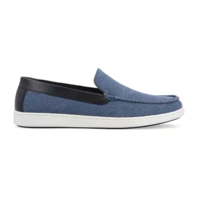 Vance Co Corey Mens Round Loafers