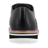 Vance Co Weber Mens Round Closed Toe Oxford Shoes