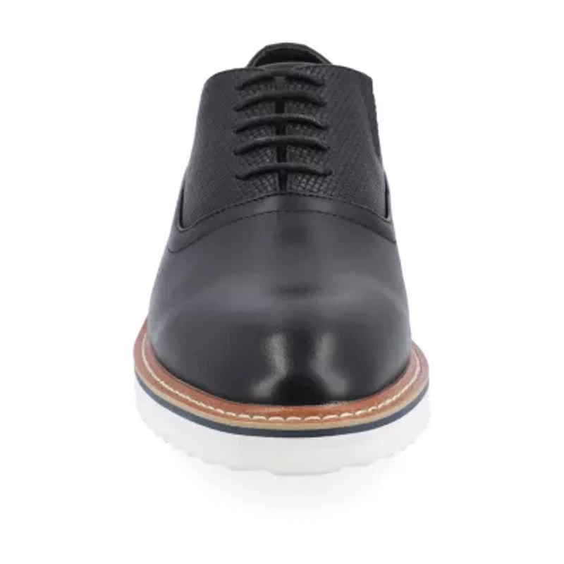 Vance Co Weber Mens Round Closed Toe Oxford Shoes