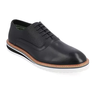 Vance Co Weber Mens Round Closed Toe Oxford Shoes