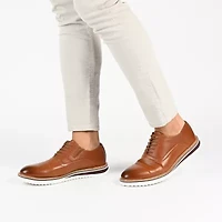 Vance Co Weber Mens Round Closed Toe Oxford Shoes