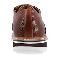 Vance Co Weber Mens Round Closed Toe Oxford Shoes