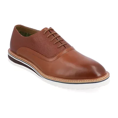 Vance Co Weber Mens Round Closed Toe Oxford Shoes
