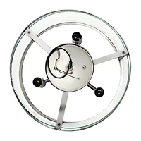 3-Light 13in Industrial Semi Flush Mount Lighting