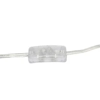 15.25" Modern Ovaloid Glass Table Lamp