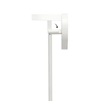 1-Light 9.25" Adjustable Hanging Cylindrical Clear Glass Pendant Light