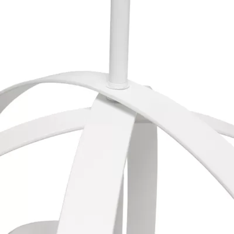 3-Light 18" Adjustable Globe Clear Glass Ceiling Pendant