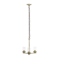 3-Light 15" Hanging Chandelier Pendant Light