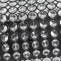 All the Rages 8" Modern Contemporary 1-Light Crystal And Metal Wall Sconce
