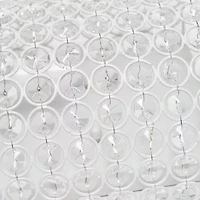 All the Rages 8" Modern Contemporary 1-Light Crystal And Metal Wall Sconce