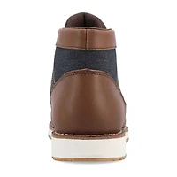 Territory Mens Redwoods Block Heel Chukka Boots