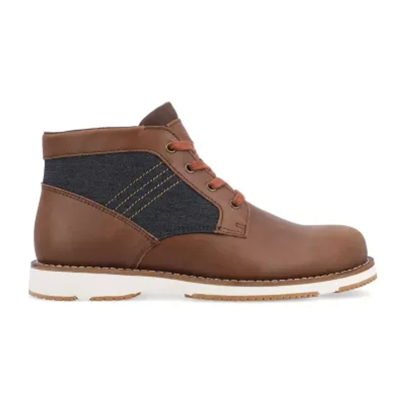 Territory Mens Redwoods Block Heel Chukka Boots