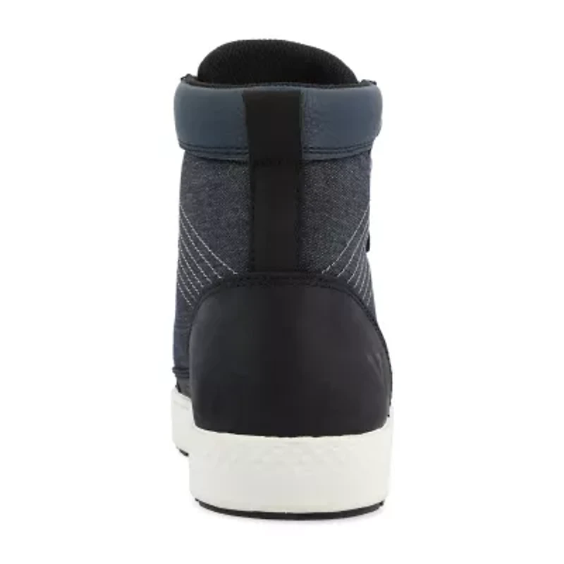 Territory Mens Latitude Flat Heel Lace Up Boots